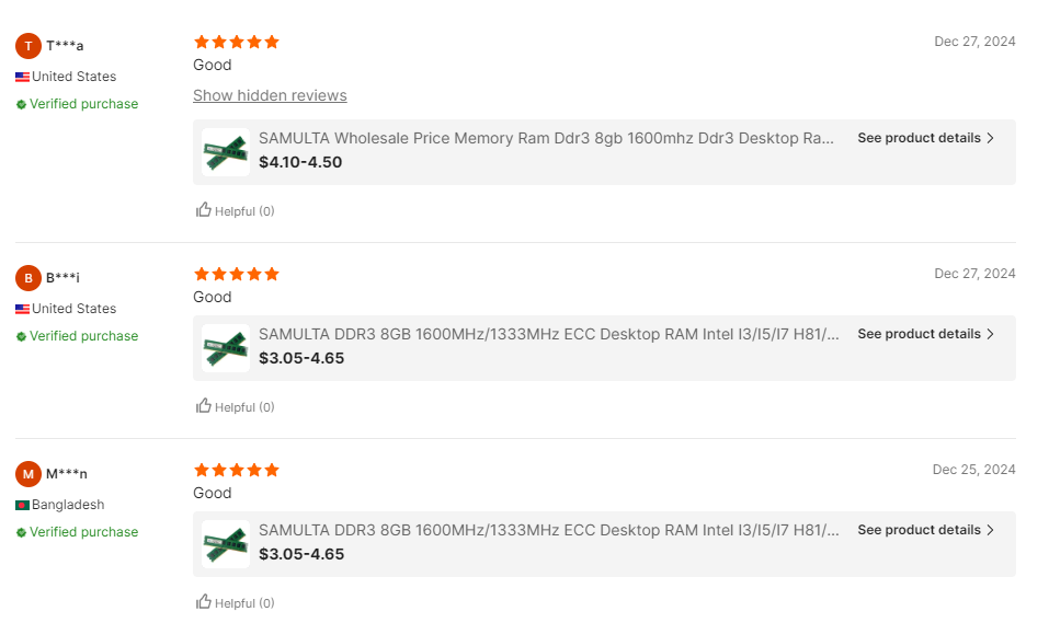 DDR4 8GB 16GB Gaming RAM Desktop DIMM 2666MHz 2133MHz 2400MHz 3200MHz 