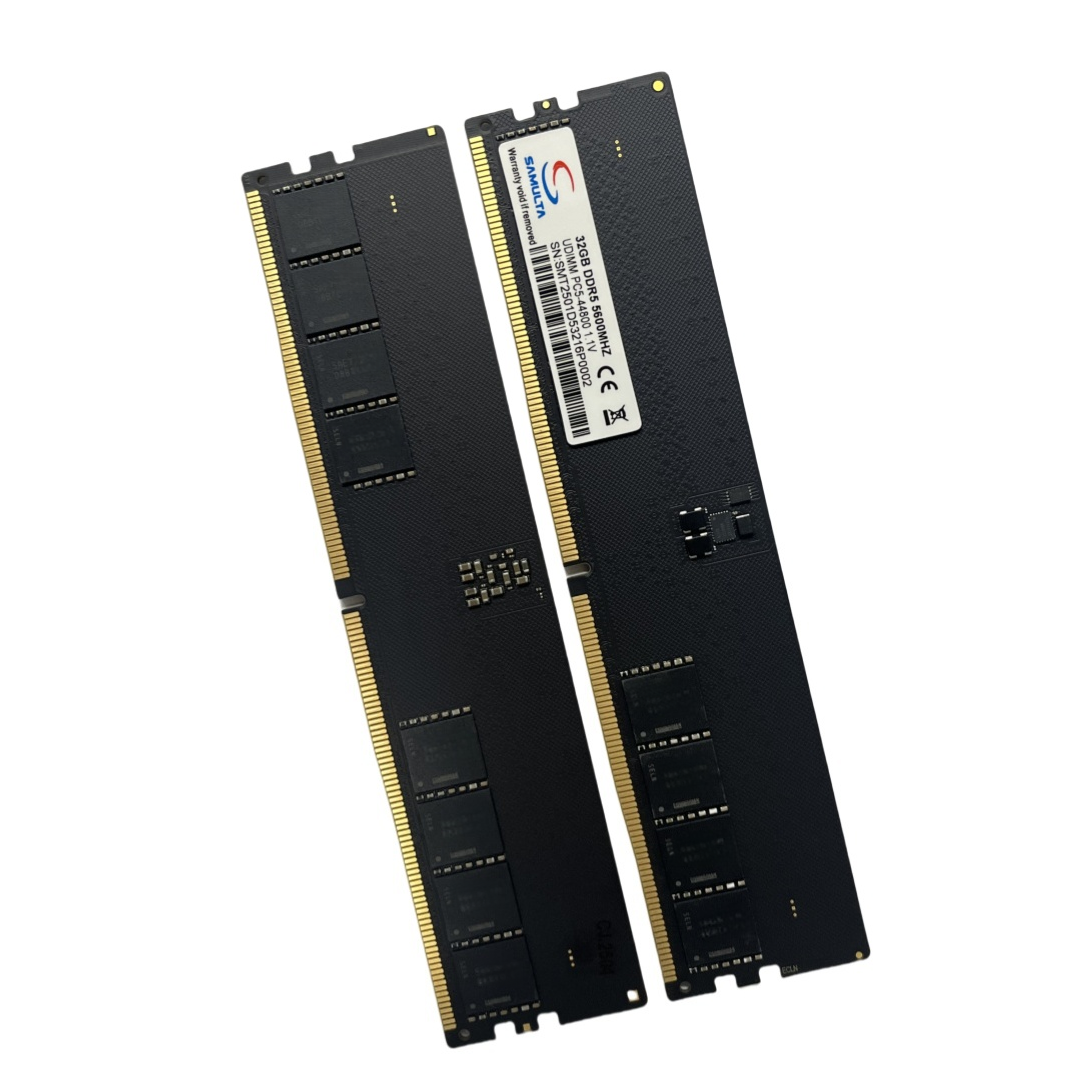 SAMULTA Desktop Computer U-DIMM DDR5 4800/ 5200/ 5600 MHZ RAM PC DDR5 8G 16G 