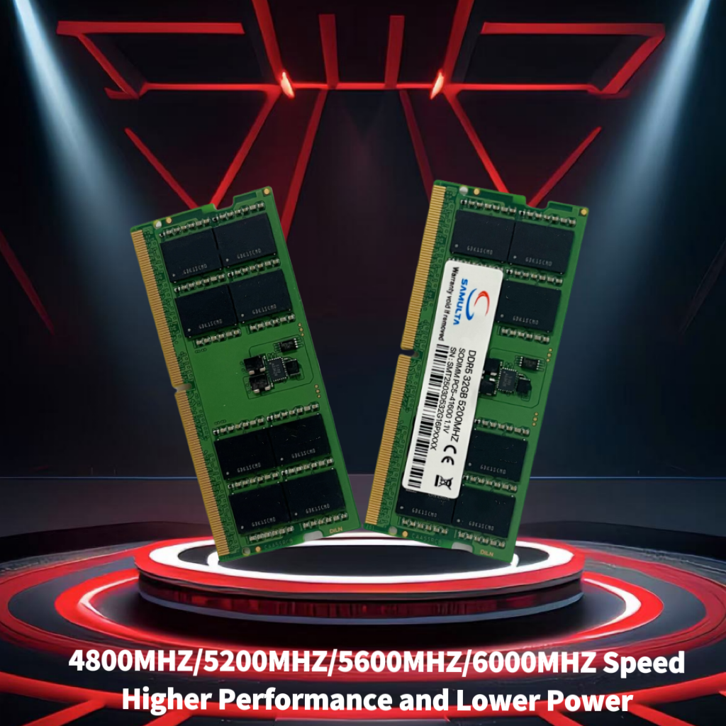 DDR5 Ram OEM DDR5 16GB 32GB 4800mhz 5600mhz 6000mhz Ddr5 8GB Memory Fully Compatible Notebook PC 