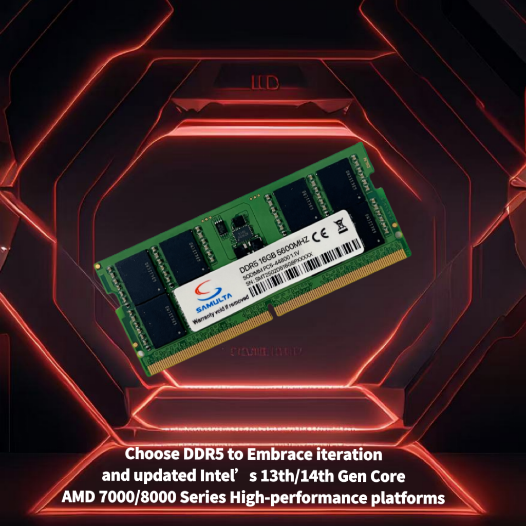 DDR5 Ram OEM DDR5 16GB 32GB 4800mhz 5600mhz 6000mhz Ddr5 8GB Memory Fully Compatible Notebook PC 