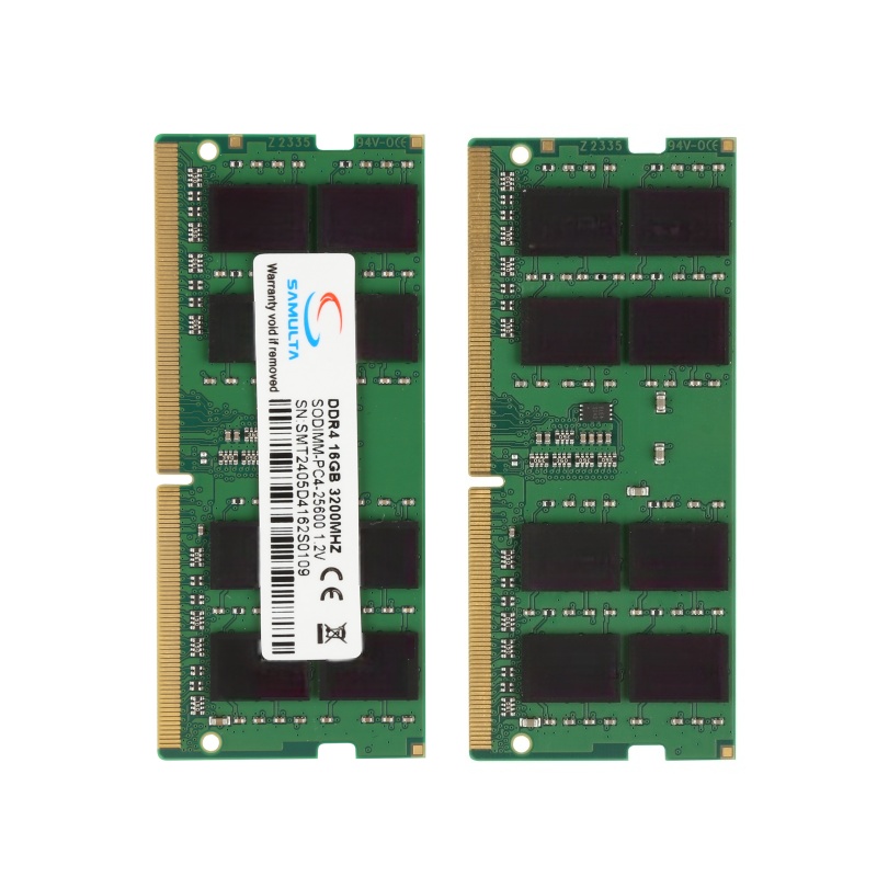 High Quality SAMULTA/OEM PC4 16GB DDR4 SODIMM Laptop Compatible 3200MHz ECC RAM 3-Year Warranty High Quality SAMULTA/OEM PC4 16GB DDR4 SODIMM Laptop Compatible 3200MHz ECC RAM 3-Year Warranty