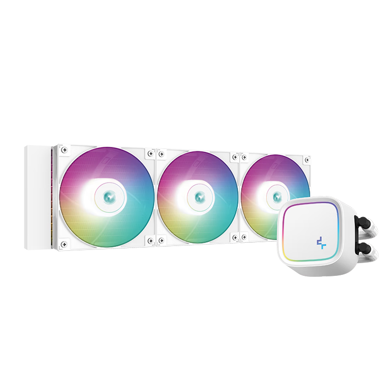 DEEPCOOL LE720 White 360 CPU Water Cooling Radiator ARGB Computer AM5 Fan 1700 ARGB LED Liquid DEEPCOOL LE720 White 360 CPU Water Cooling Radiator ARGB Computer AM5 Fan 1700 ARGB LED Liquid